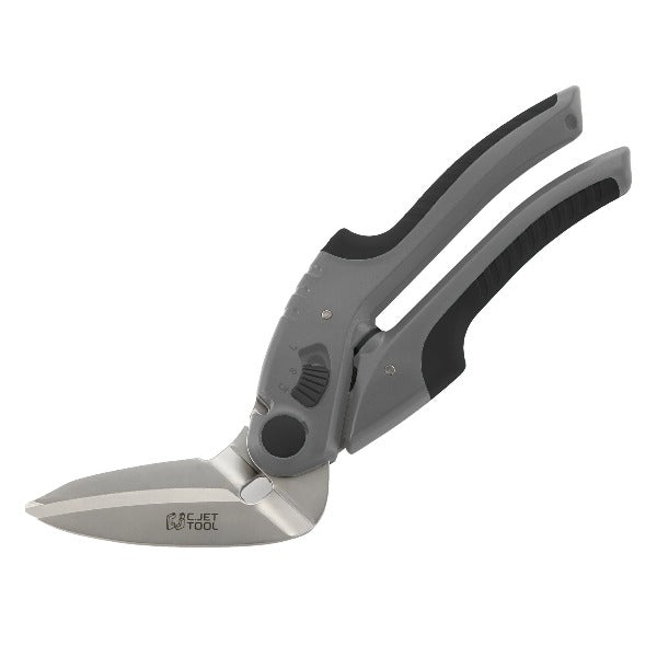 C.JET TOOL 10" Heavy Duty Scissors Multipurpose, Scissors for Carpet, Cardboard and Recycle (Black)