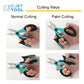 C.JET TOOL 7" Stainless Professional Electrician Scissors Multi-Grip Design Aluminium Copper Soft Cable