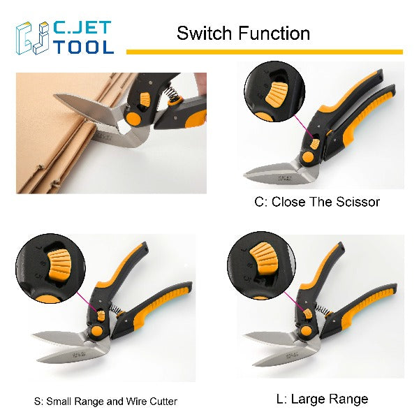 rts carbon steel yarn scissors multipurpose